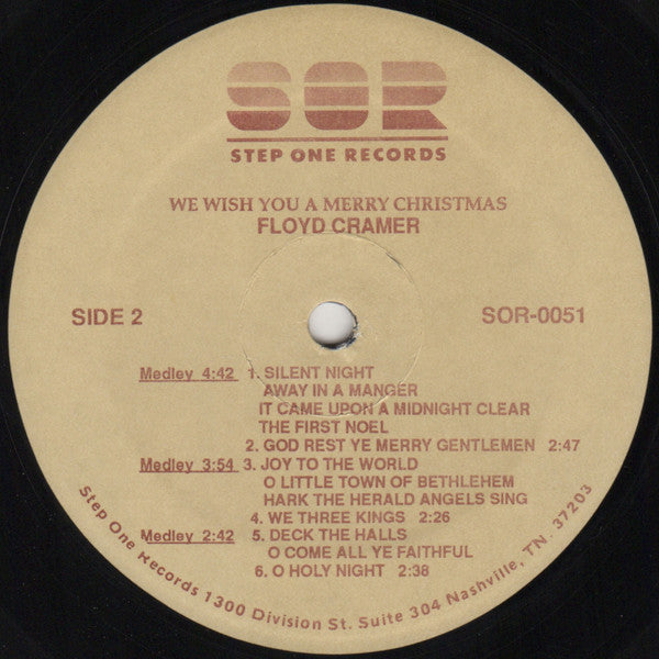 Floyd Cramer : We Wish You A Merry Christmas (LP, Album)