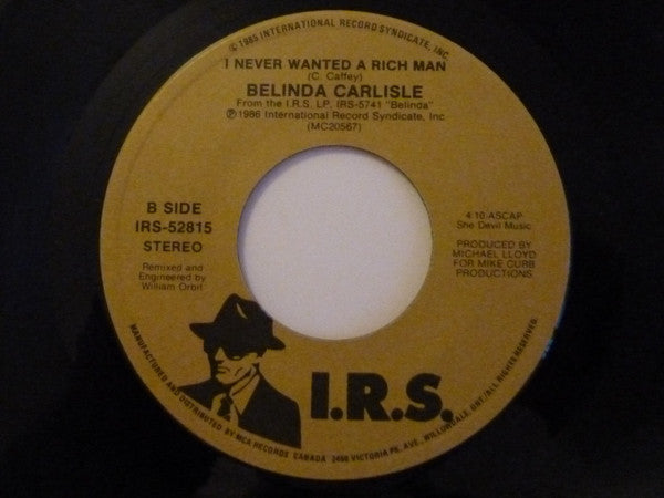 Belinda Carlisle : Mad About You (7", Single)
