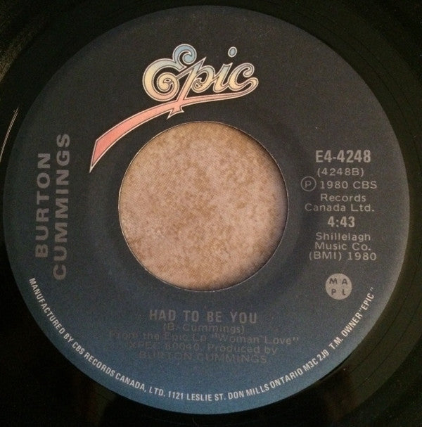 Burton Cummings : Fine State Of Affairs (7", Single)