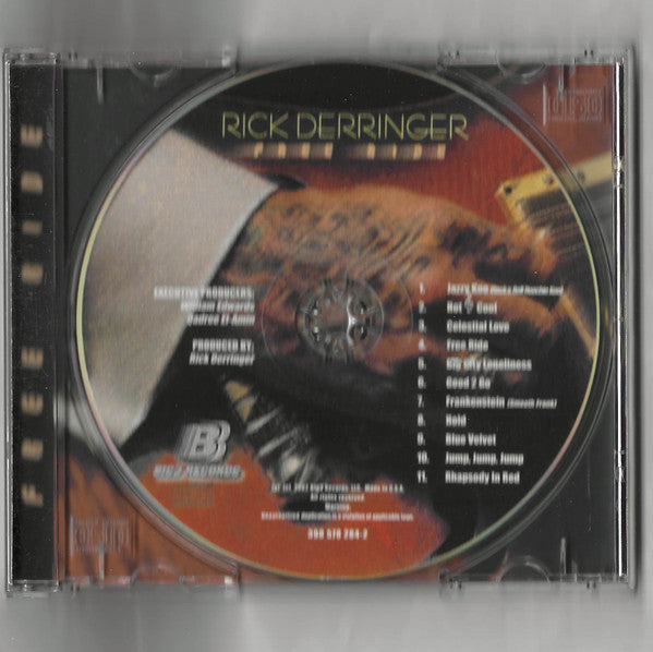 Rick Derringer : Free Ride (CD, Album)