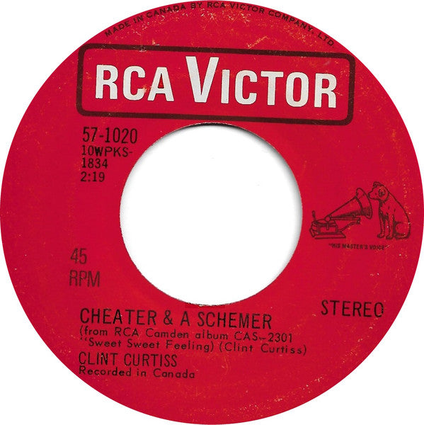 Clint Curtiss : Sweet, Sweet, Feeling (7", Single)