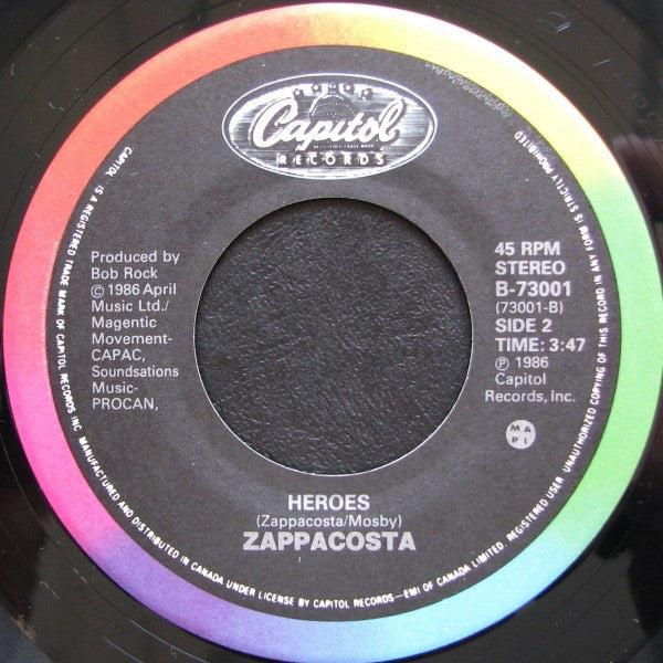 Zappacosta : When I Fall In Love Again (7", Single)