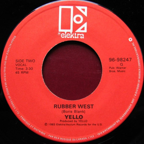 Yello : I Love You (7", Single)