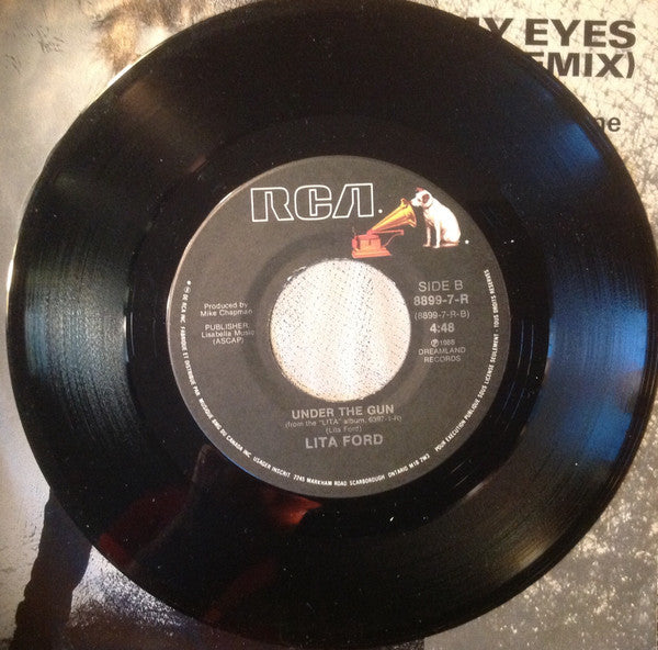 Lita Ford Duet With Ozzy Osbourne : Close My Eyes Forever (Remix) (7", Single)