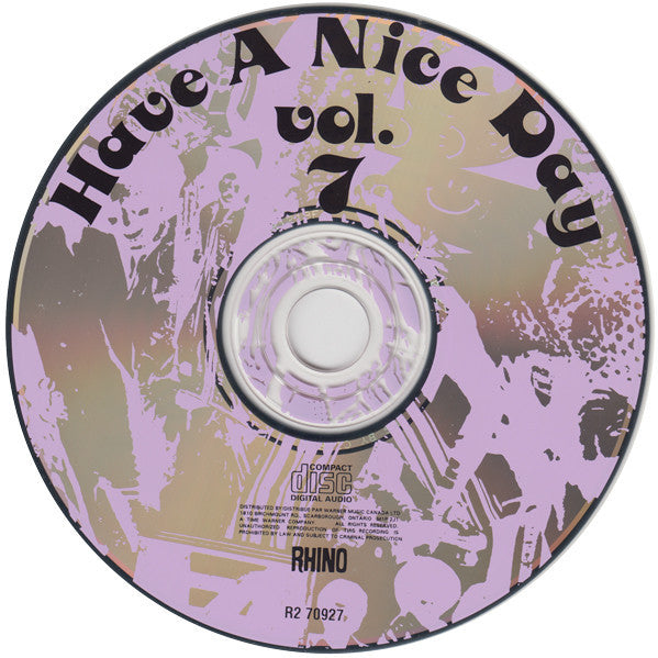 Various : Super Hits Of The '70s - Have A Nice Day, Vol. 7 (CD, Comp, RE)