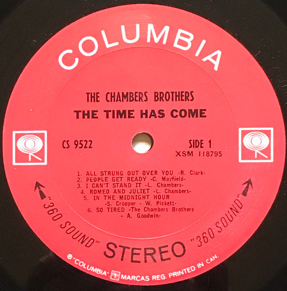 The Chambers Brothers : The Time Has Come (LP, Album)