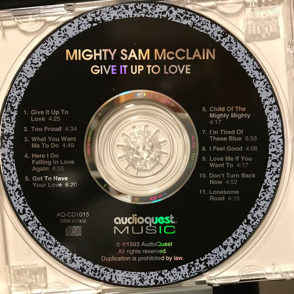 Mighty Sam McClain : Give It Up To Love (CD, Album)