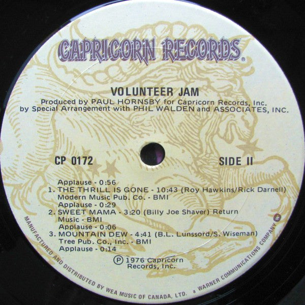 Various : Volunteer Jam (LP)