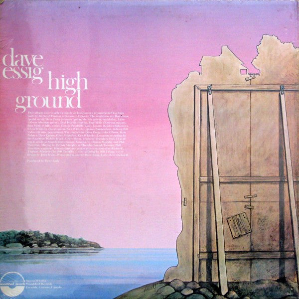 David Essig : High Ground (LP, Album)