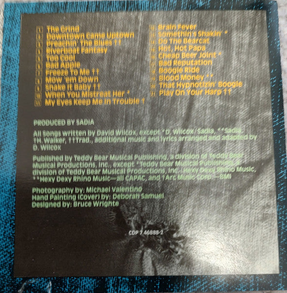 David Wilcox (2) : Over 60 Minutes With... David Wilcox (CD, Comp)