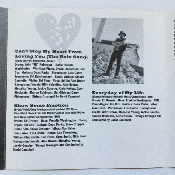 Aaron Neville : The Tattooed Heart (CD, Album, Club)