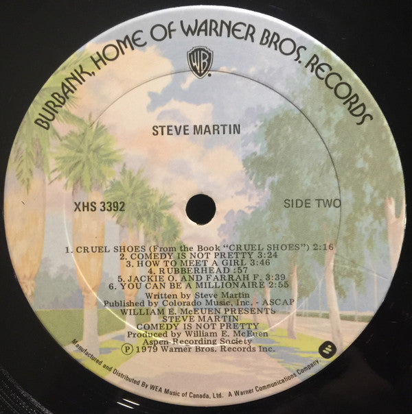 Steve Martin (2) : Comedy Is Not Pretty (LP, Album, Gat)