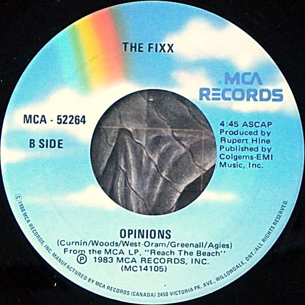 The Fixx : One Thing Leads To Another (7", Single)