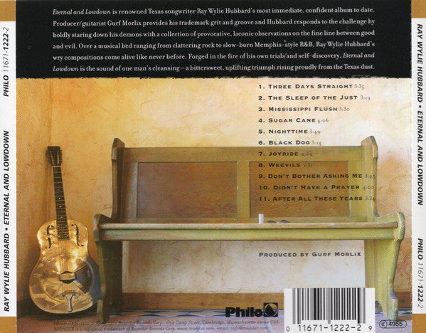 Ray Wylie Hubbard : Eternal And Lowdown (CD, Album)