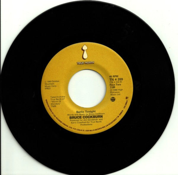 Bruce Cockburn : See How I Miss You (7")