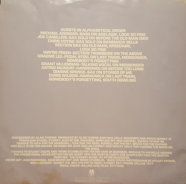Paul Kelly And The Messengers : Gossip (LP, Album)