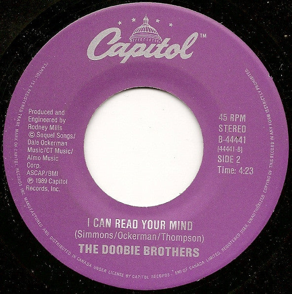 The Doobie Brothers : Need A Little Taste Of Love (7", Single)