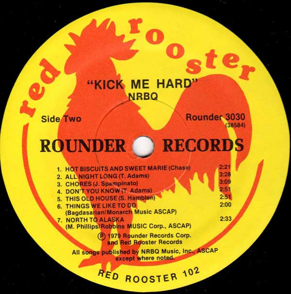 NRBQ : Kick Me Hard (LP, Album, RP)
