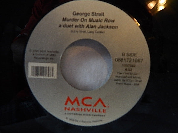 George Strait : Go On (7", Single)