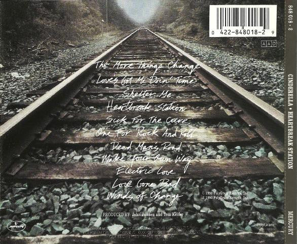 Cinderella (3) : Heartbreak Station (CD, Album)