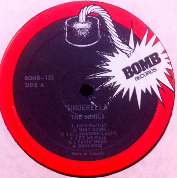 The Sonics : Sinderella (LP, Album)