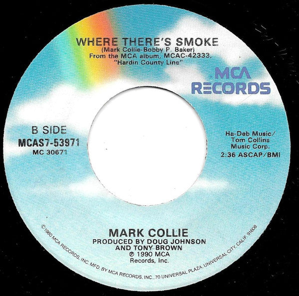 Mark Collie : Let Her Go (7")