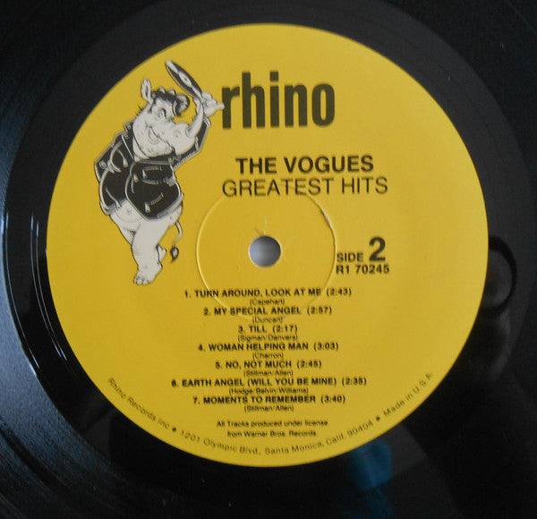 The Vogues : Greatest Hits (LP, Comp)
