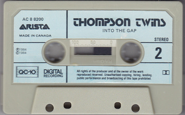 Thompson Twins : Into The Gap (Cass, Album)