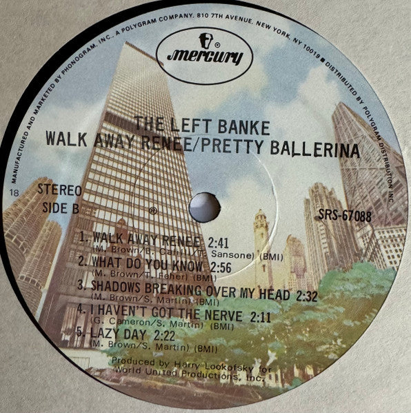 The Left Banke : Walk Away Renée / Pretty Ballerina (LP, Album, RE, 18 )