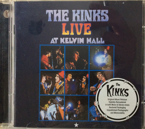 The Kinks : Live At Kelvin Hall (CD, Album, RE, RM)
