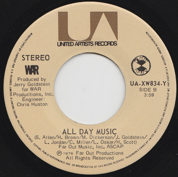 War : Summer (7", Single)