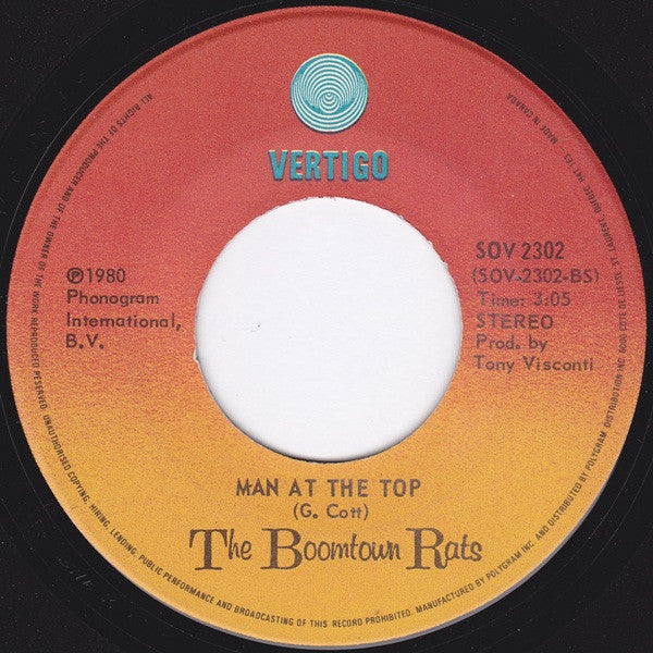 The Boomtown Rats : Banana Republic (7", Single)