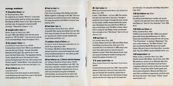 Magic Dick & Jay Geils* : Little Car Blues (CD, Album)