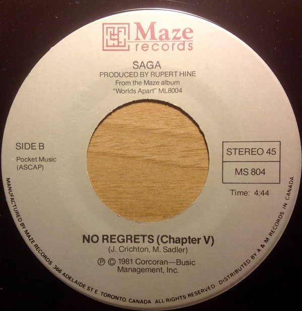 Saga (3) : Wind Him Up (7", Single)