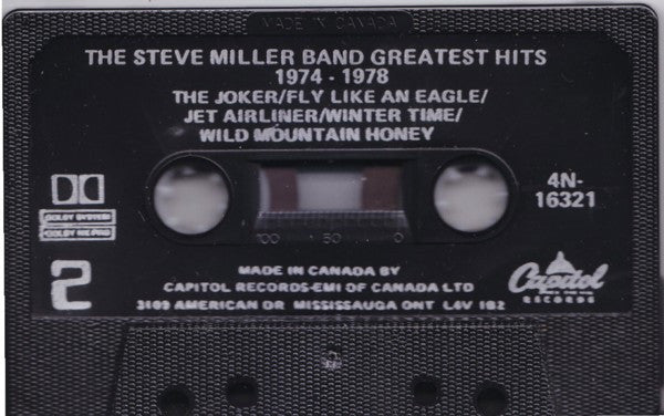 Steve Miller Band : Greatest Hits 1974-78 (Cass, Comp, RE)