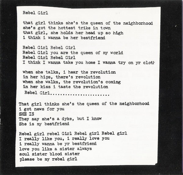 Bikini Kill : The Singles (CD, Comp)