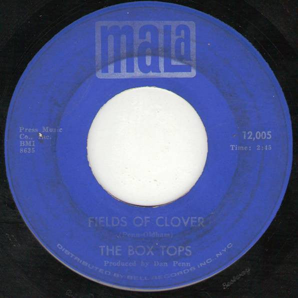 Box Tops : Choo Choo Train / Fields Of Clover (7", Single)
