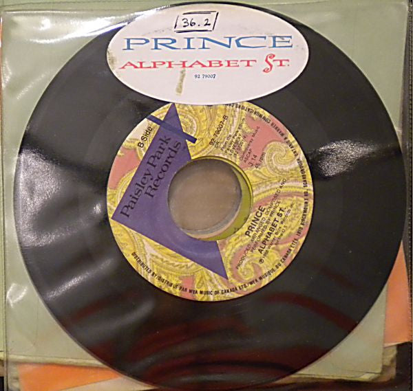 Prince : Alphabet St. (7", Single)