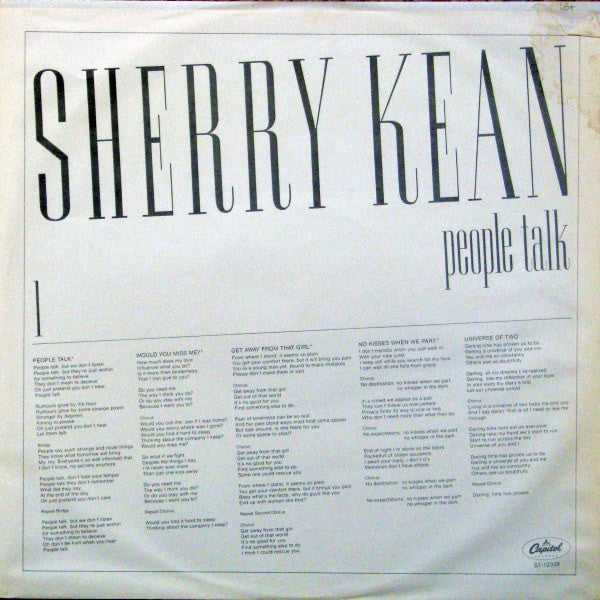 Sherry Kean : People Talk (LP, Album)