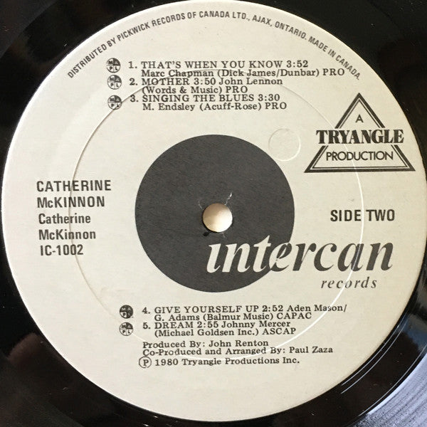 Catherine McKinnon : Catherine McKinnon (LP, Album)
