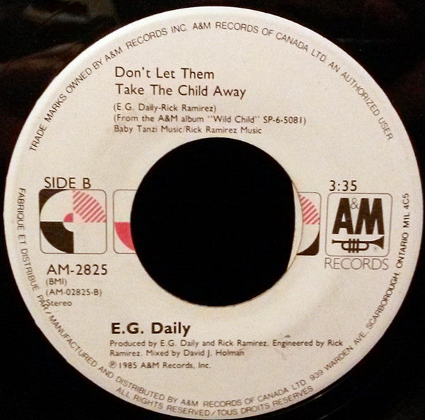E.G. Daily : Say It, Say It (7")