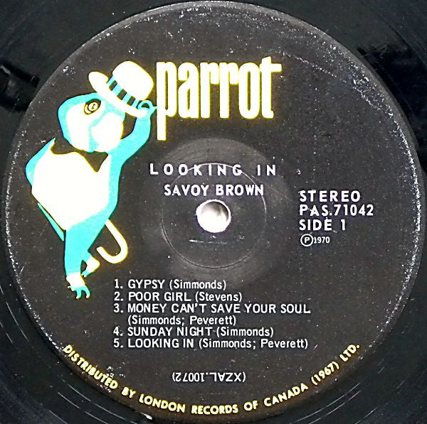 Savoy Brown : Looking In (LP, Album, Gat)