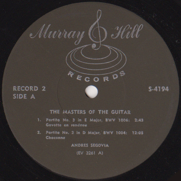 Andrés Segovia • Carlos Montoya • Laurindo Almeida • Manitas de Plata • Alirio Díaz • John Williams (7) • Narciso Yepes • Sabicas • Renata Tarragó : The Masters Of The Guitar (7xLP, Comp + Box)