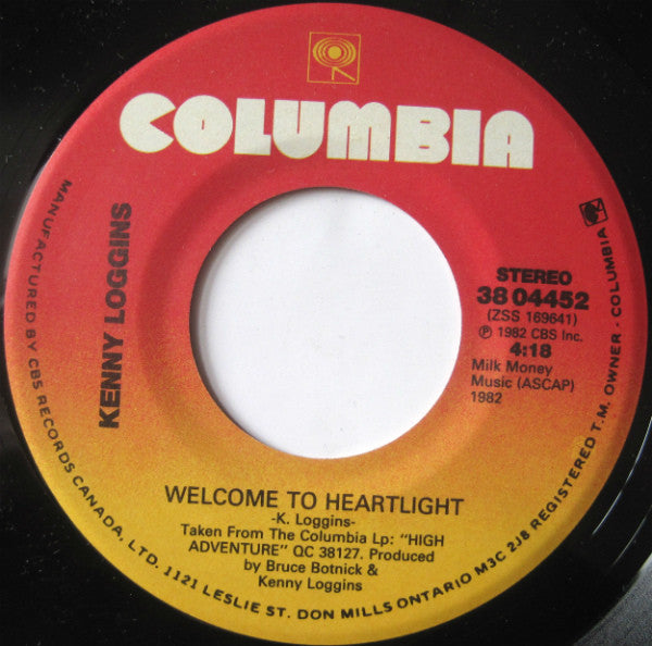 Kenny Loggins : I'm Free (Heaven Helps The Man) (7", Single)