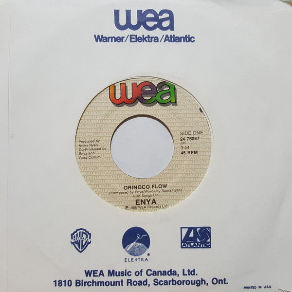 Enya : Orinoco Flow (7")