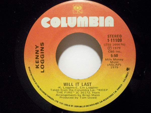 Kenny Loggins : This Is It (7", Single)