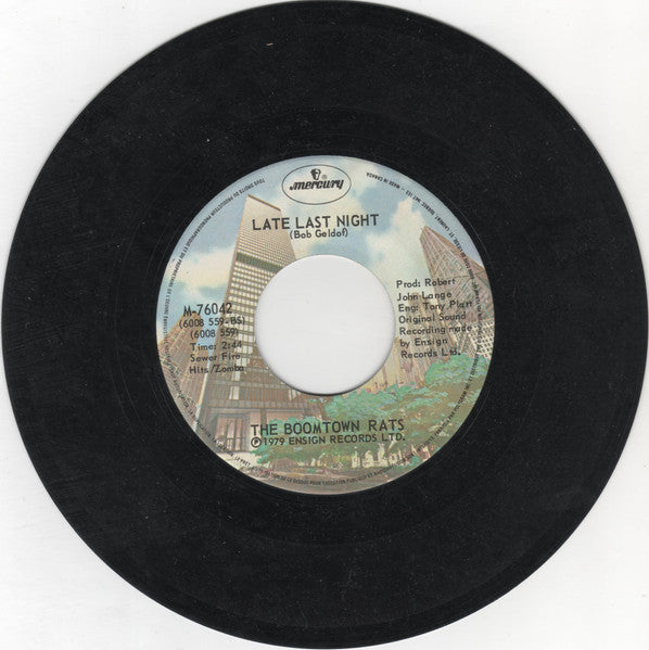 The Boomtown Rats : Someone's Looking At You (7", Single)