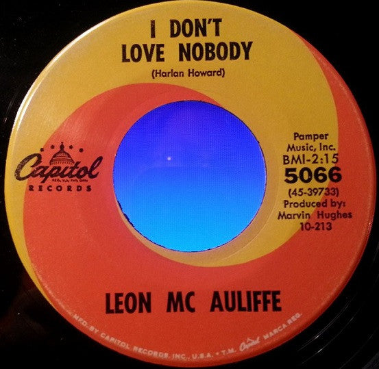 Leon McAuliffe : Shape Up Or Ship Out (7", Single)