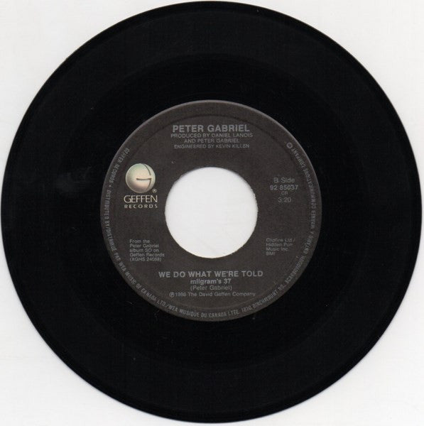 Peter Gabriel : Big Time (7", Single)
