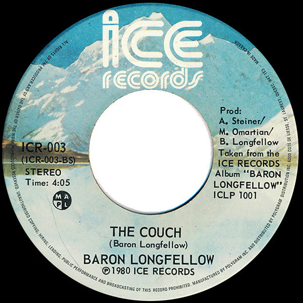 Baron Longfellow : Sugar Sugar (7", Single)